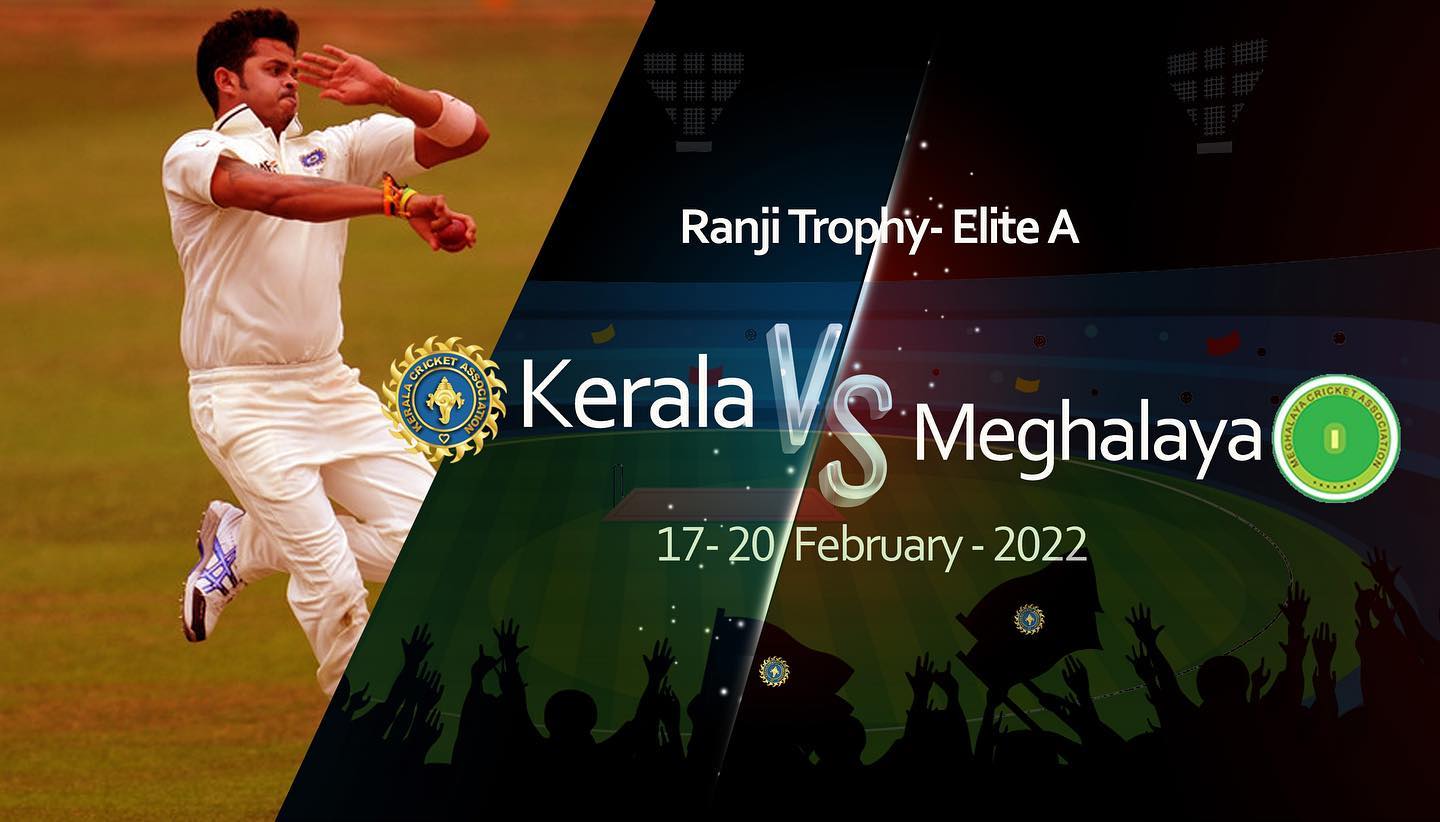 Ranji Trophy-Kerala Vs Meghalaya Kerala Cricket Association Official Website